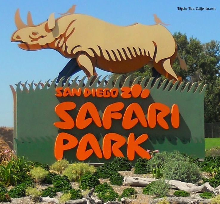 San Diego Zoo Safari Park Sign 