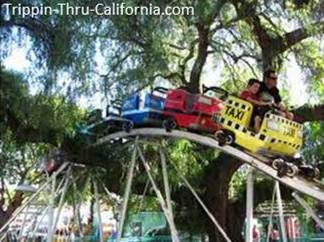 Freeway Coaster ride at Adventure City