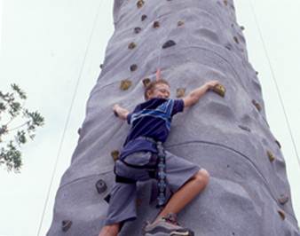 Rock Climbing at Adventure City