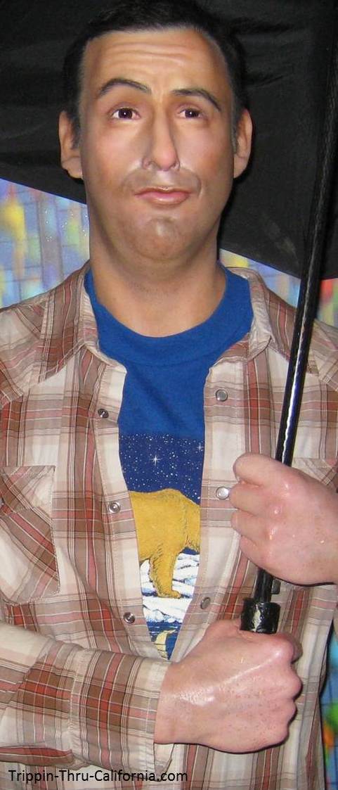 Adam Sandler at the Hollywood Wax Museum
