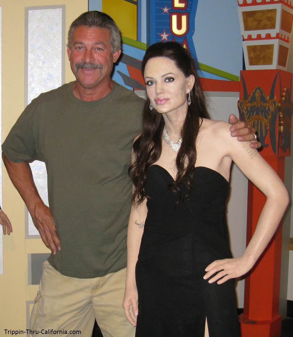 Angelina Jolie at the Angelina Jolie at the Hollywood Wax Museum