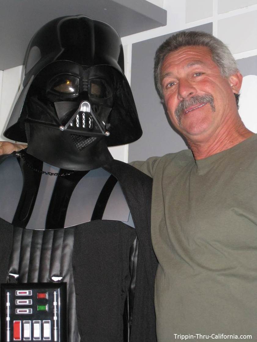 Darth Vador at the Hollywood Wax Museum