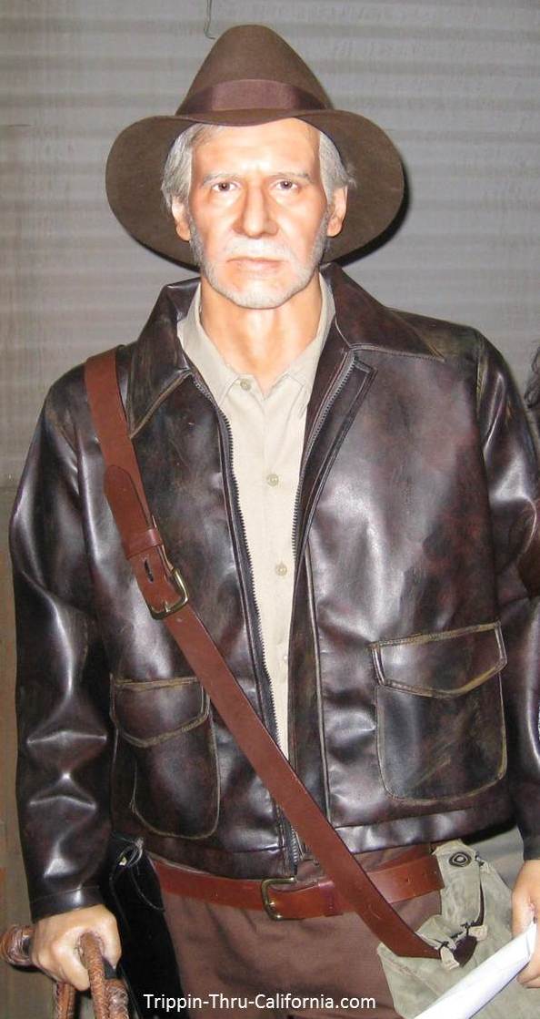 Harrison Ford at the Hollywood Wax Museum