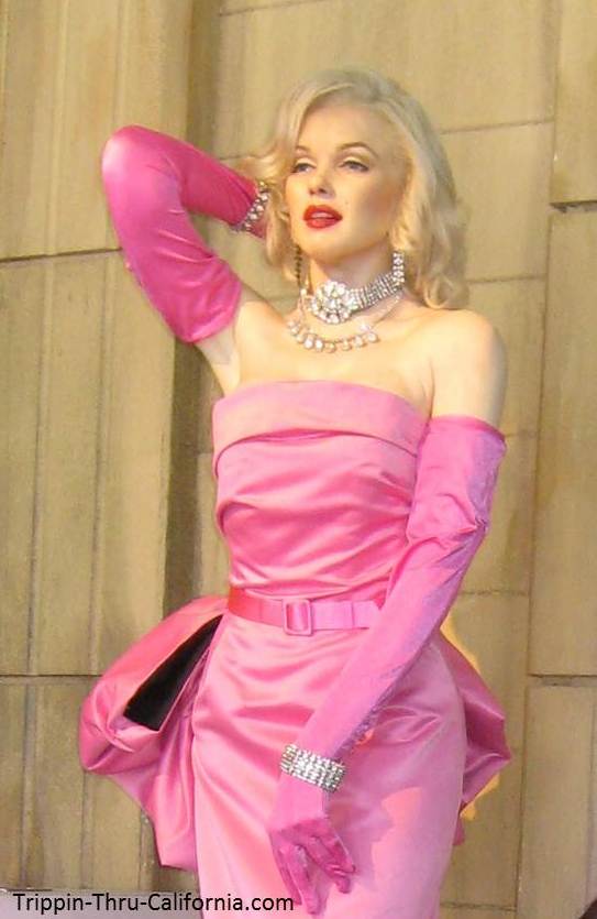 Marilyn Monroe at the Hollywood Wax Museum