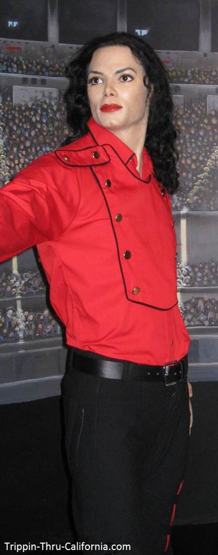 Michael Jackson at the Hollywood Wax Museum