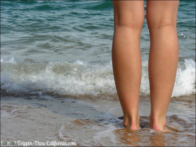 Awww! The sand between my toes...